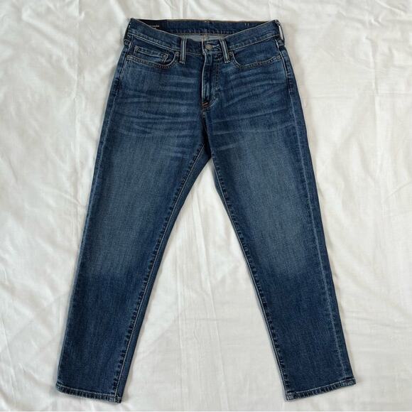 Abercrombie & Fitch Men's 28 x 28 Medium Wash Athletic Skinny Stretch Jeans - Picture 2 of 6